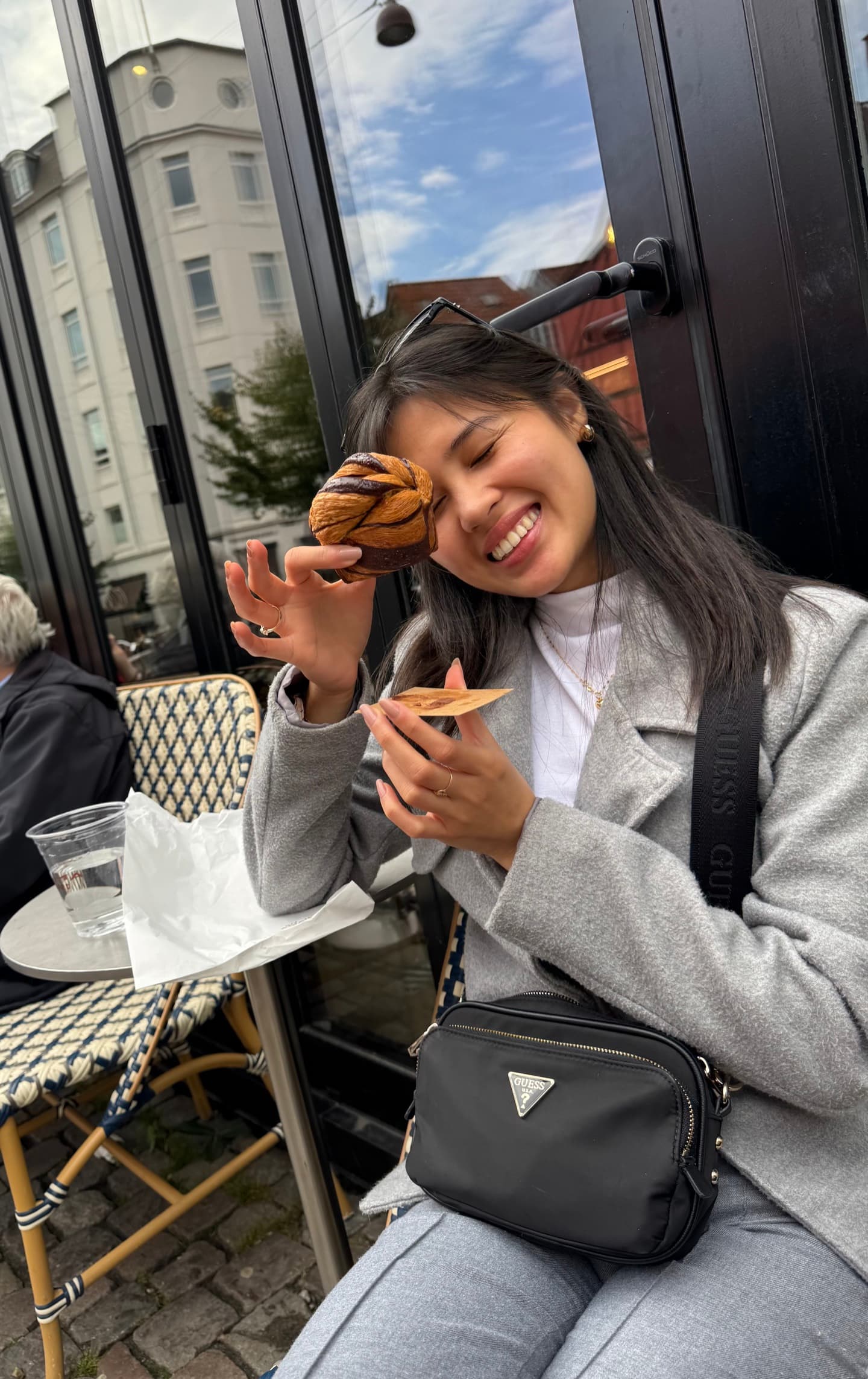 Cinnamon Bun Smile