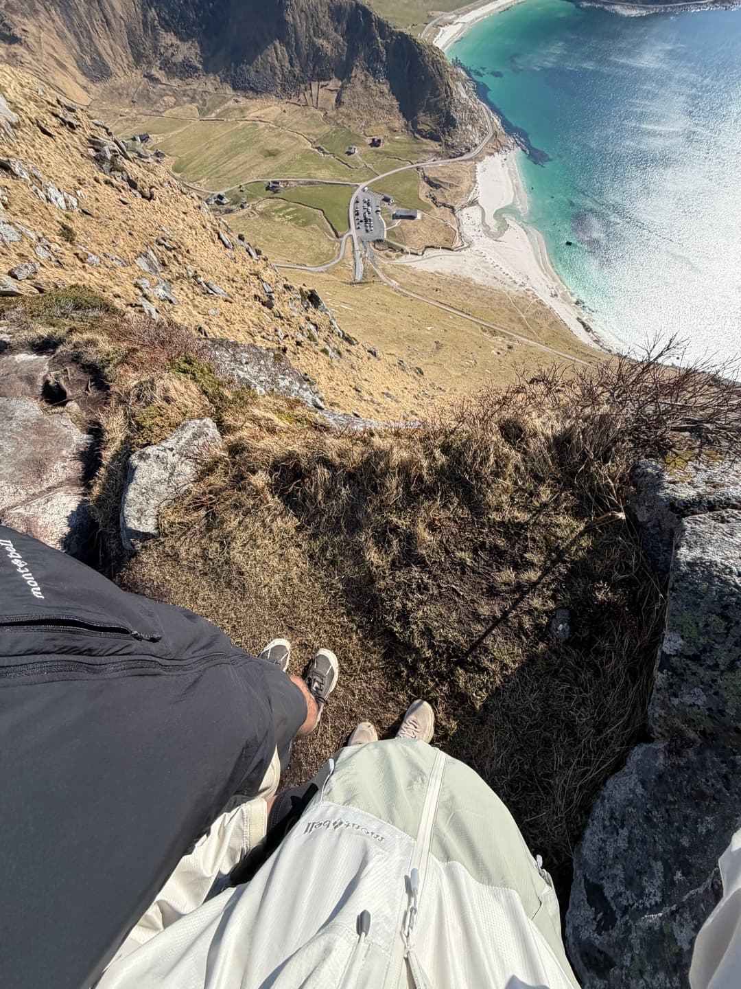 Cliffside Hike in Lofoten